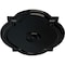 Ekena Millwork Waltz Ceiling Medallion (Fits Canopies up to 4 1/2"), 21 1/4"W x 17 3/8"H x 1"P, Black Pearl CM21WABPS - alternate 2